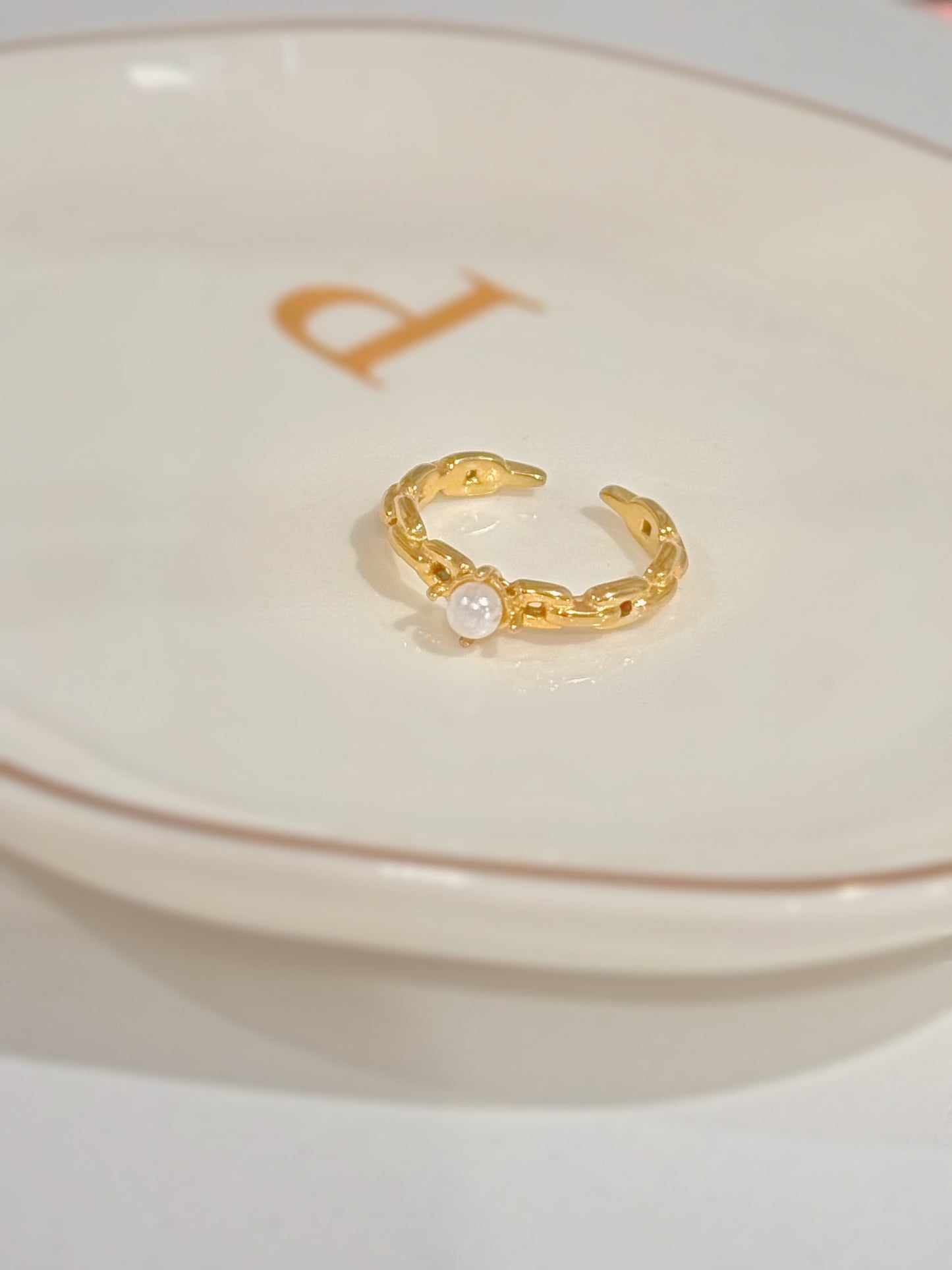 Freshwater Pearl Open Ring