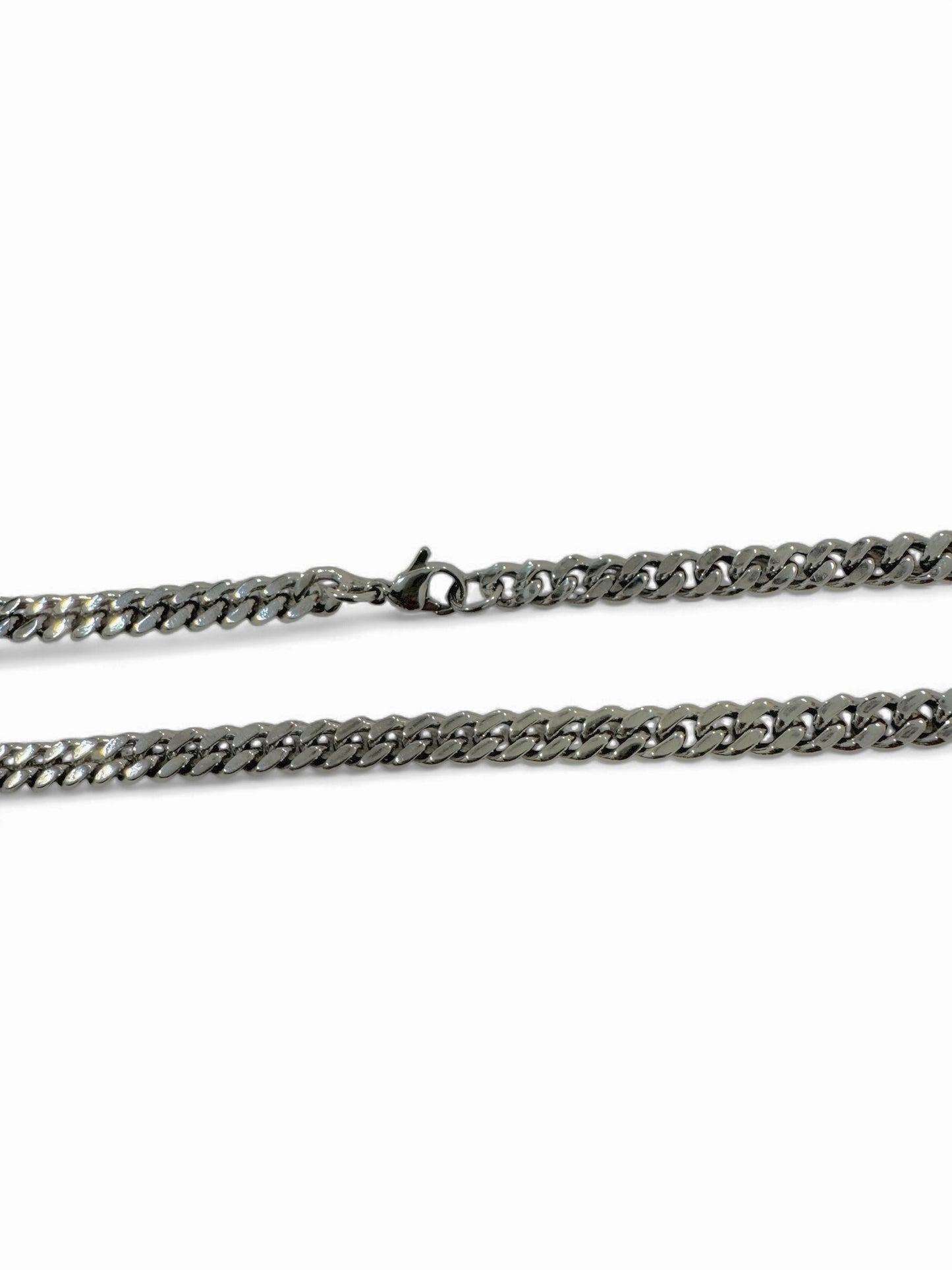 5mm Diamond Cut Curb Chain, 24in