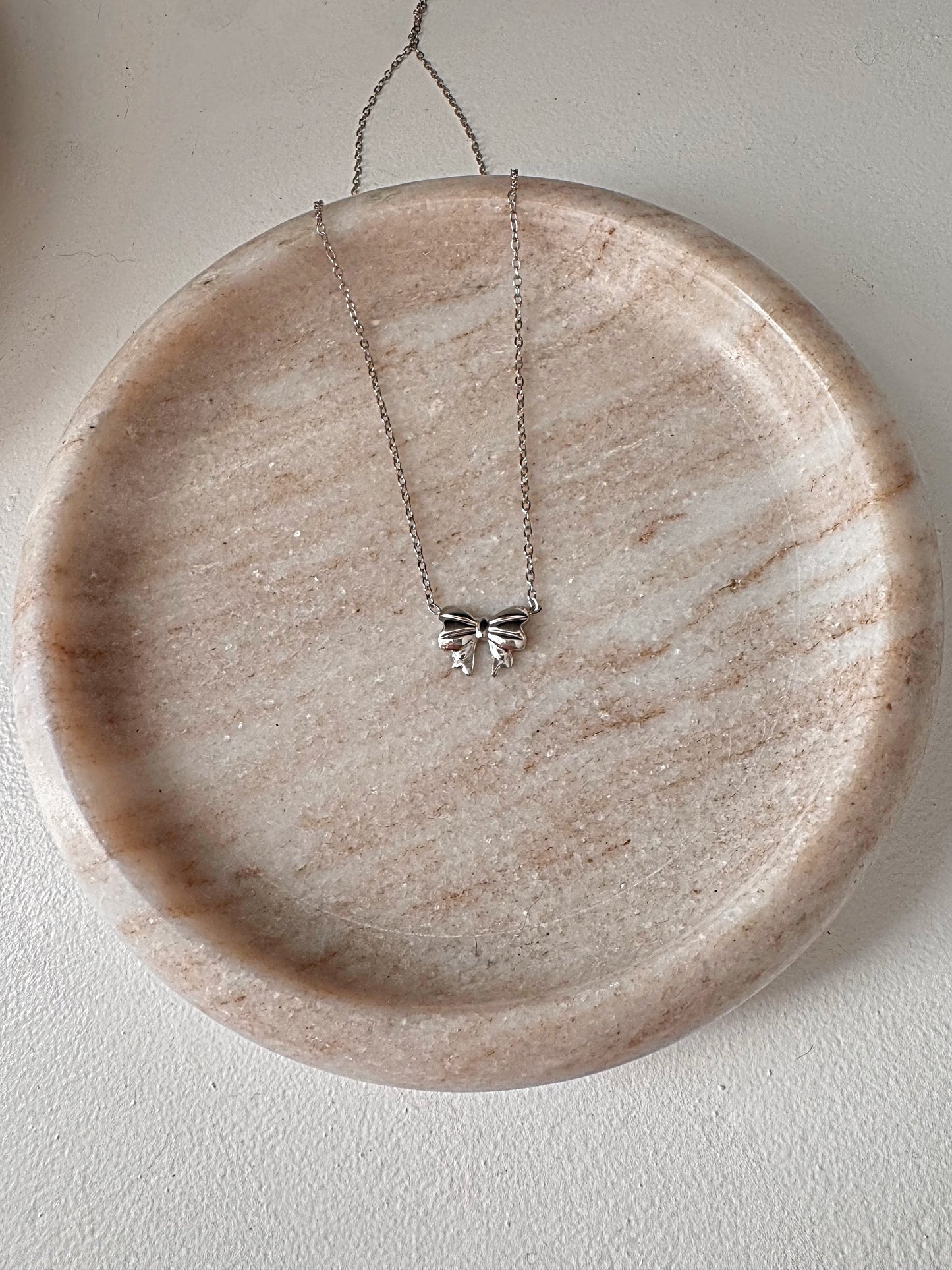 Ribboned in Gold Necklace