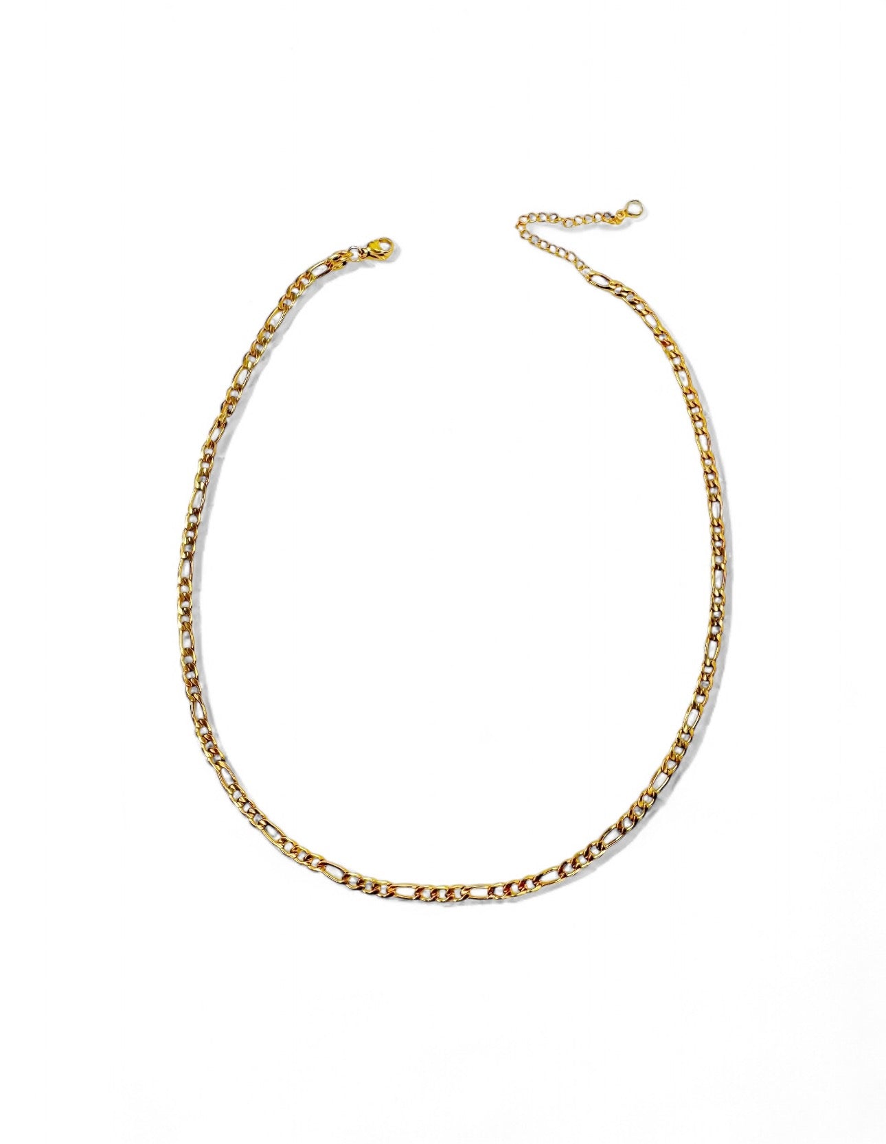 Gold Figaro Layering Chain