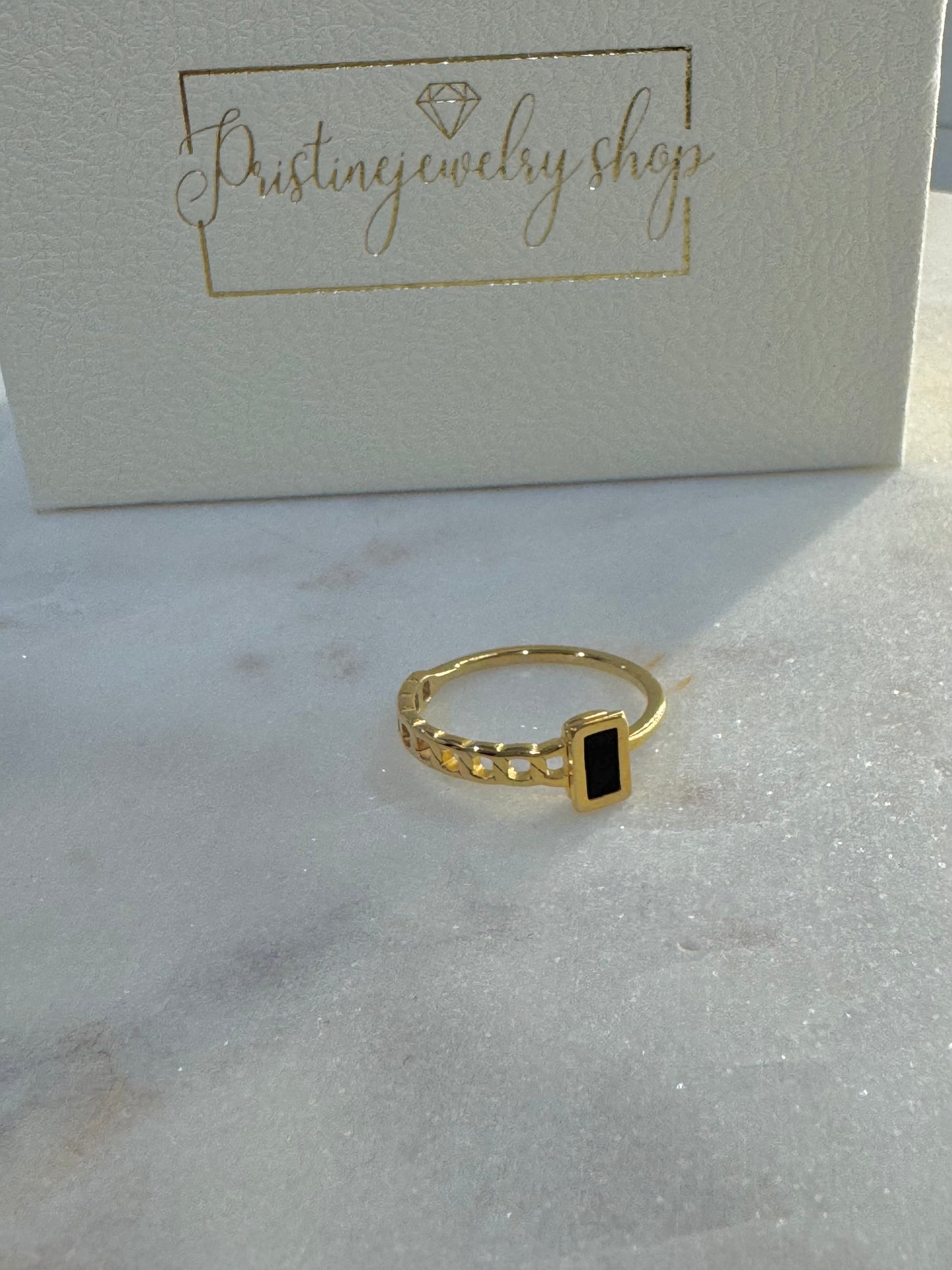 Two Sides To Every Story Statement Ring