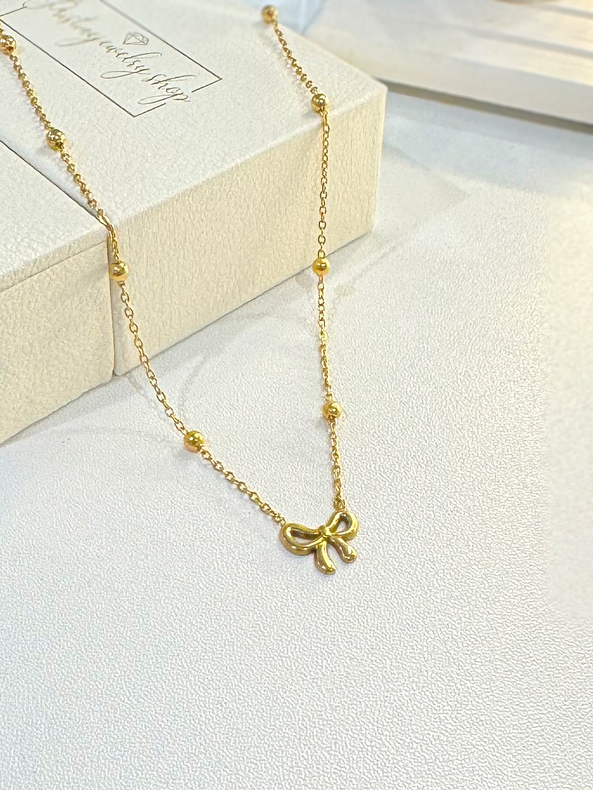 Bow Tie Necklace