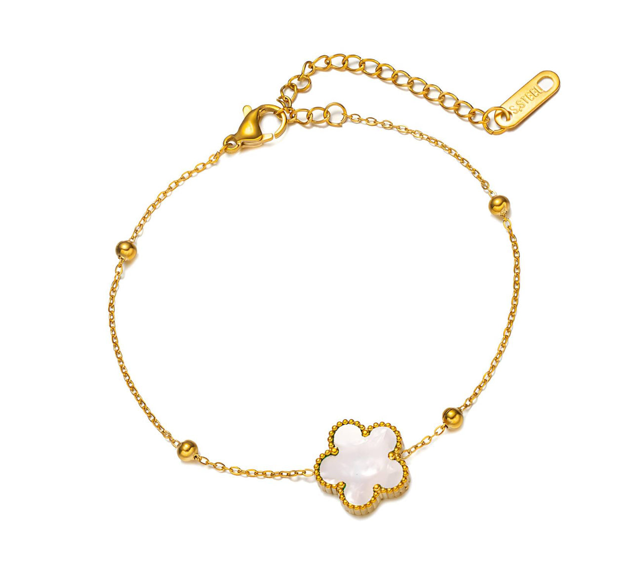 Gold Flower Bracelet