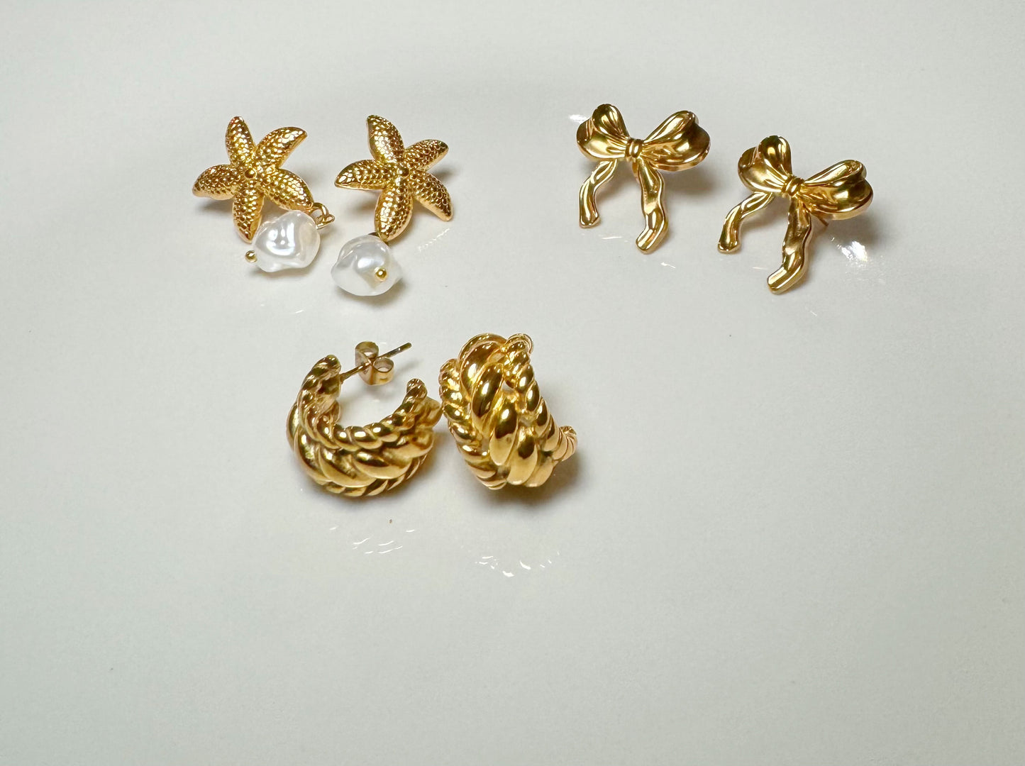 Braided hoop Earrings, Hoop Huggies
