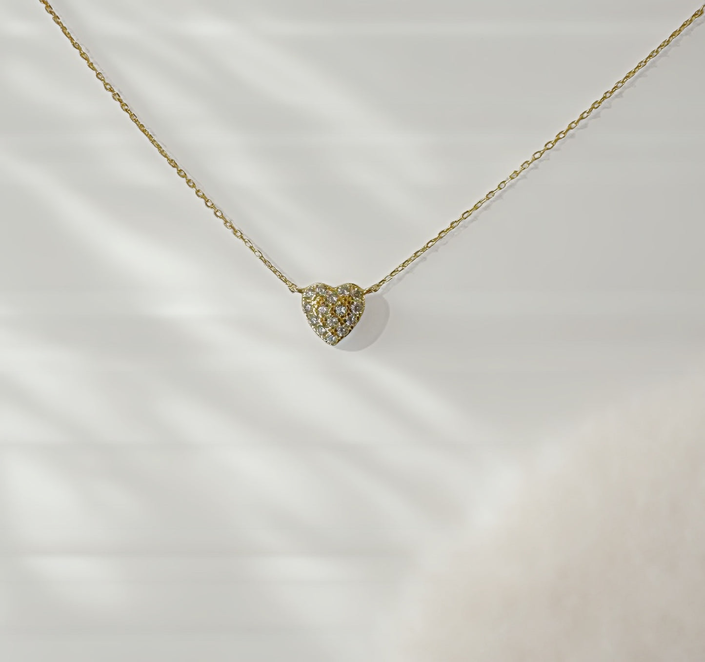 Heart Pendant Sterling Silver Necklace
