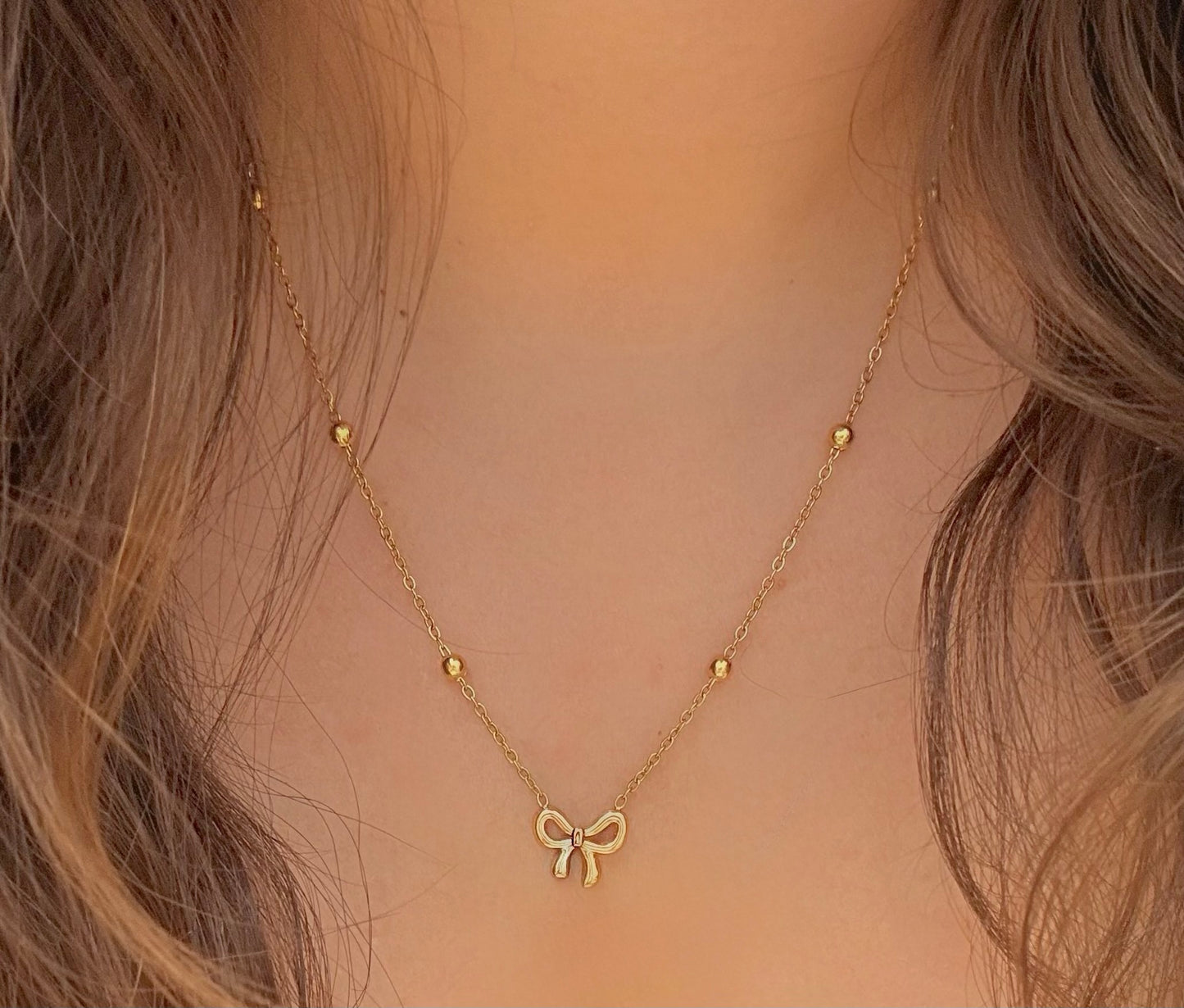 Bow Tie Necklace