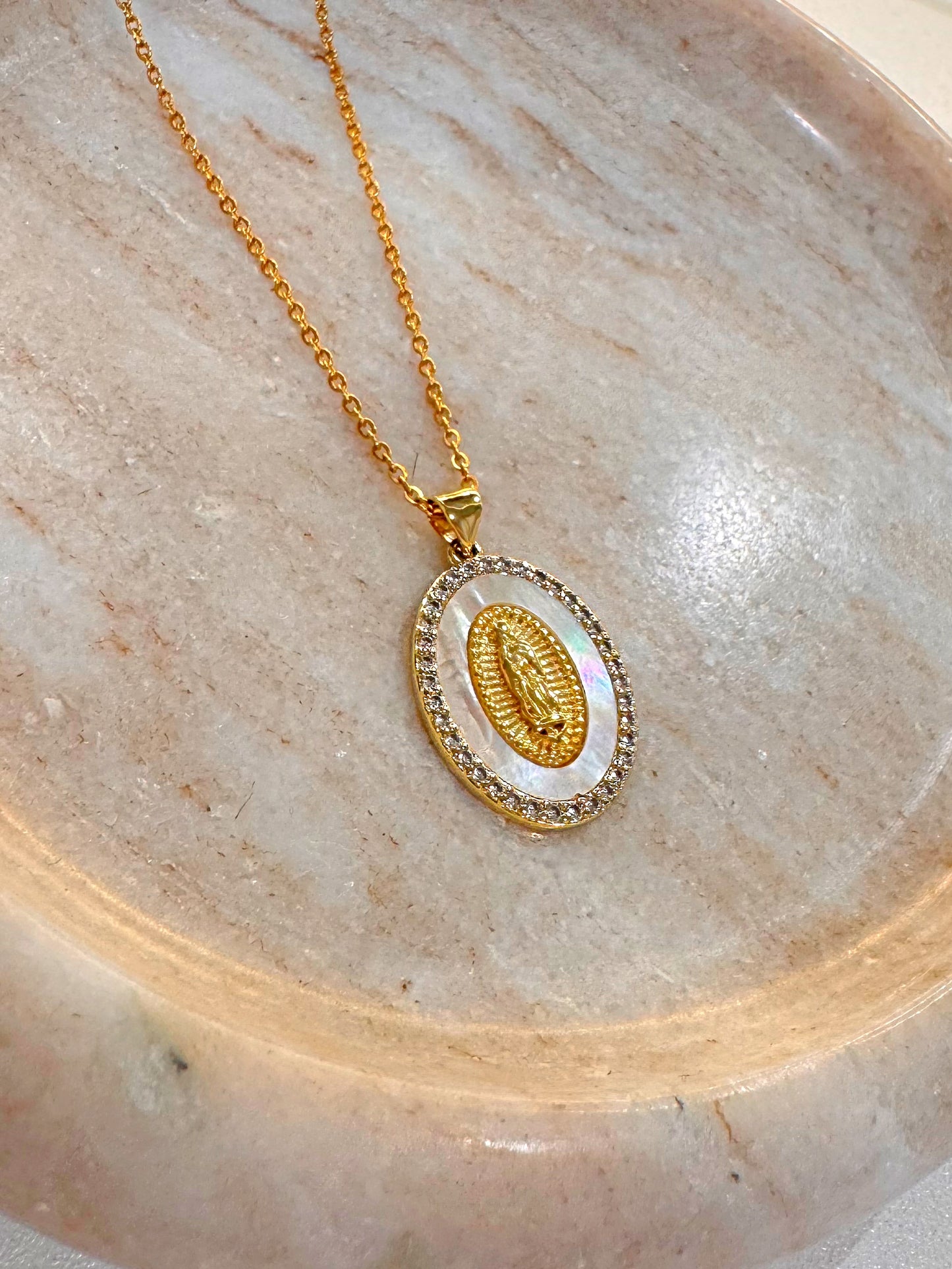 Our lady Guadalupe necklace