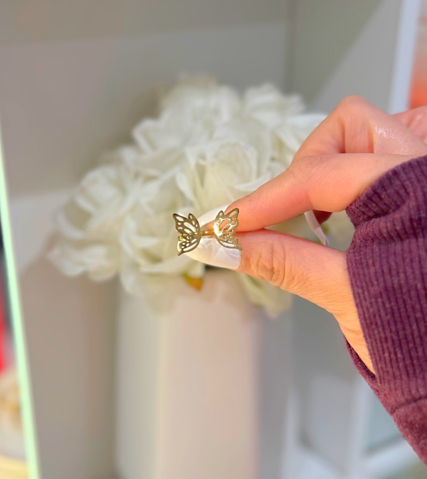 Butterfly Open Ring
