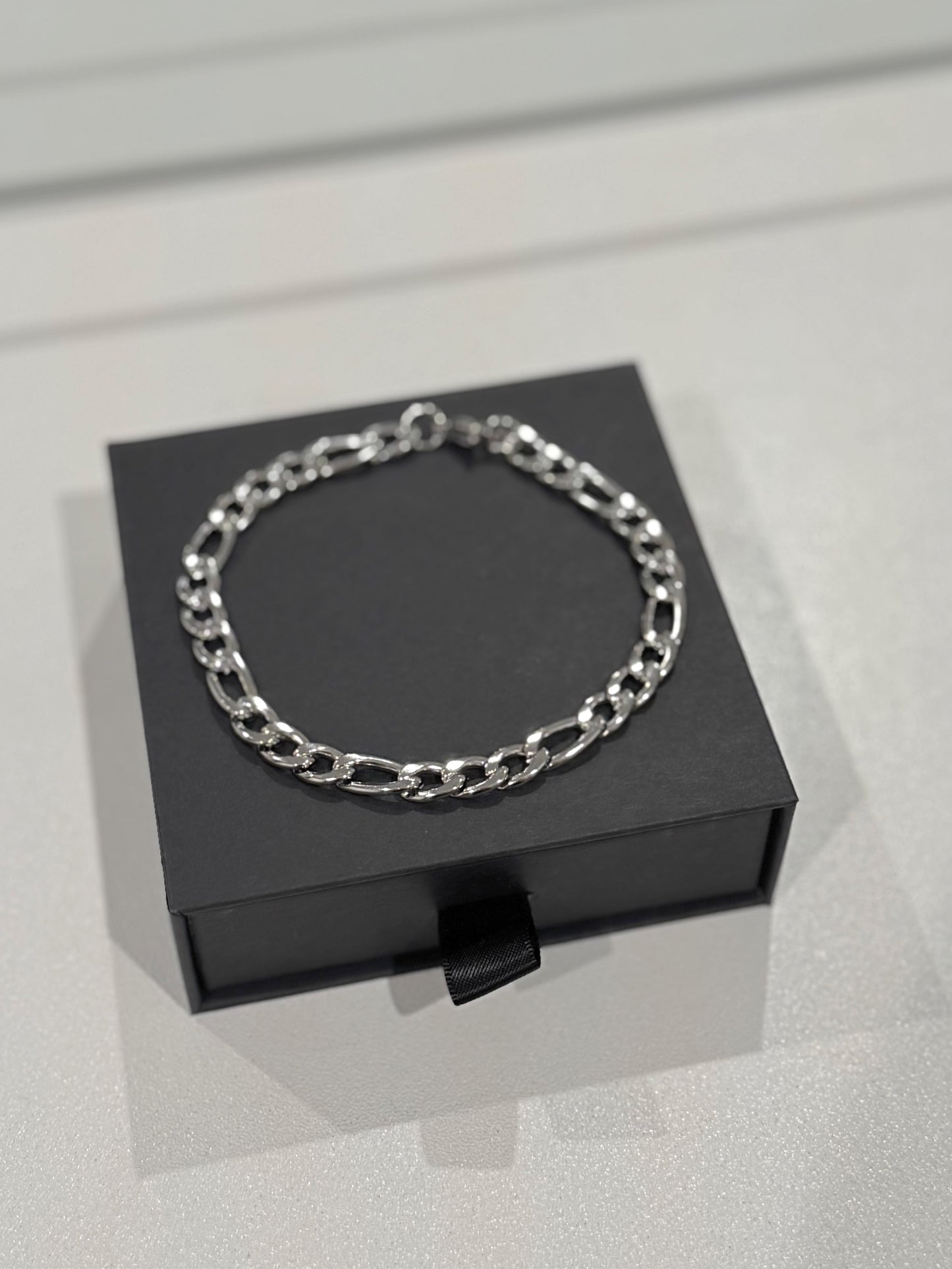 7mm Figaro Bracelet