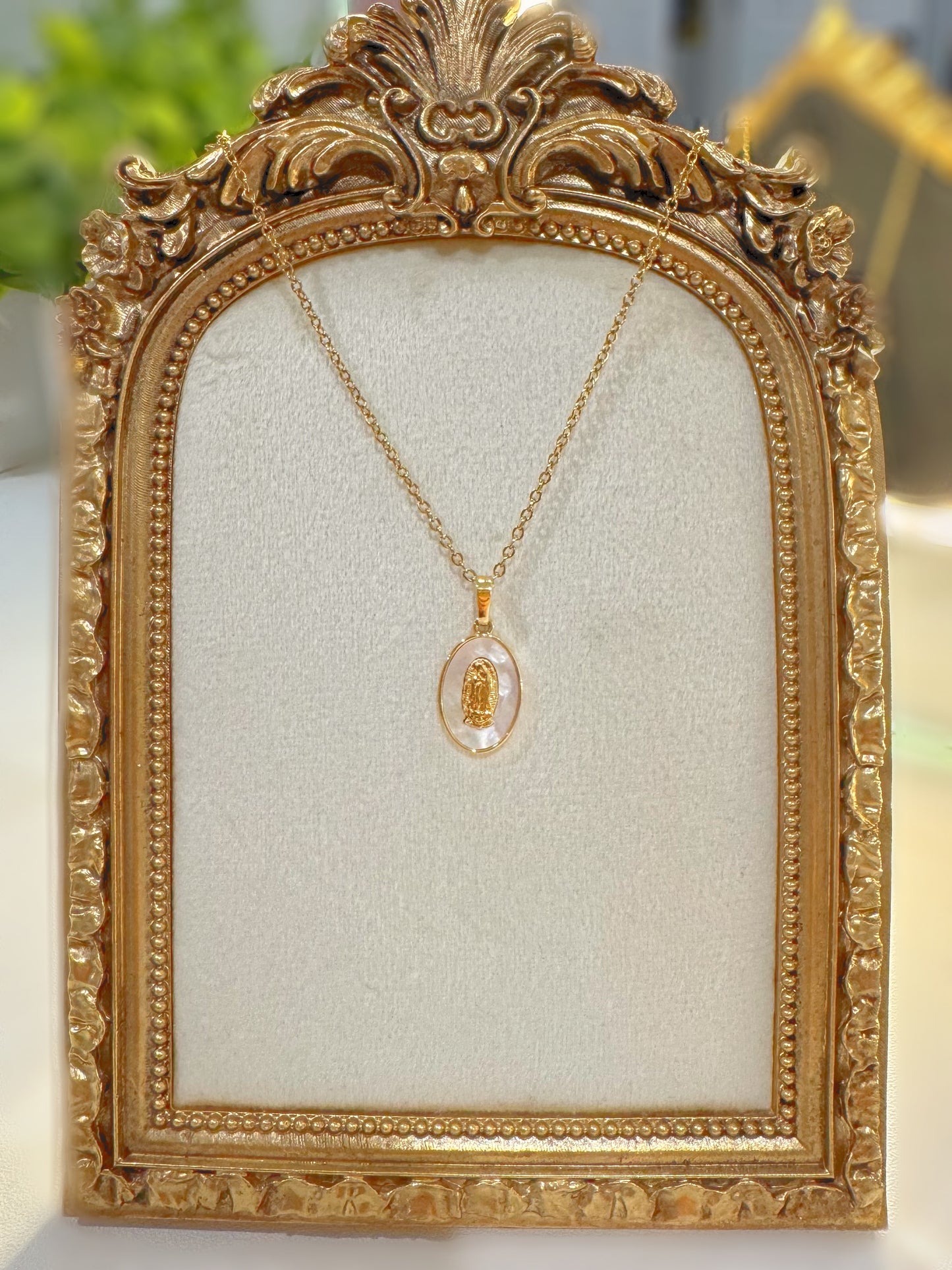 Divine Light | Virgin Mary Necklace