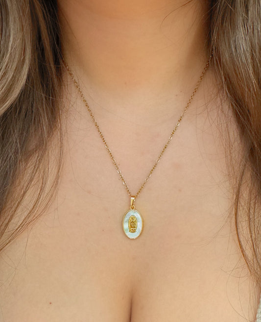 Divine Light | Virgin Mary Necklace