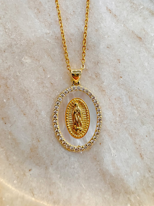 Our lady Guadalupe necklace