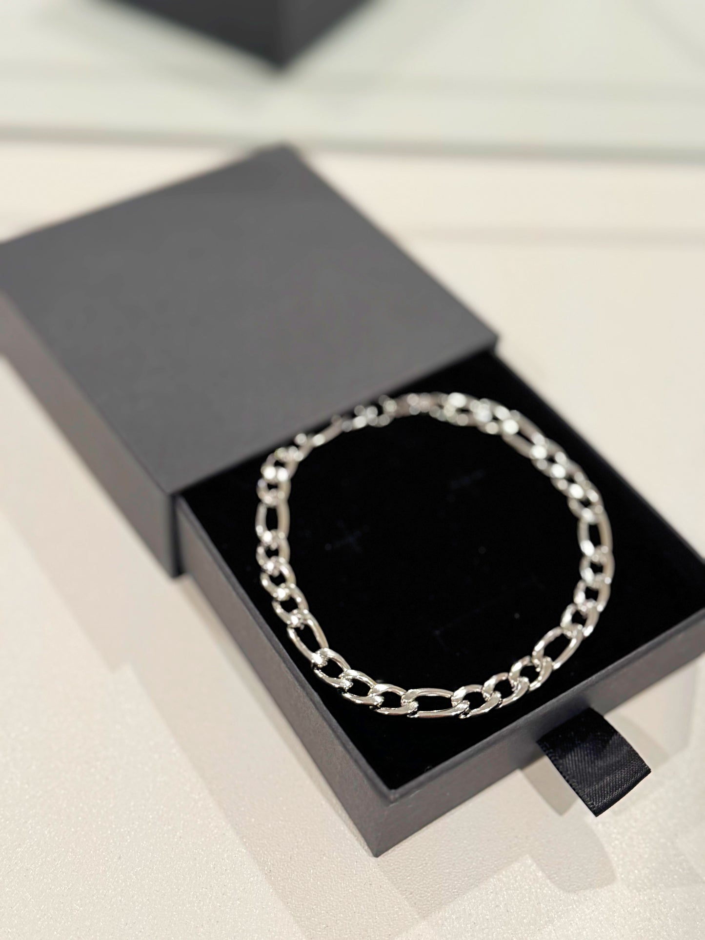 7mm Figaro Bracelet