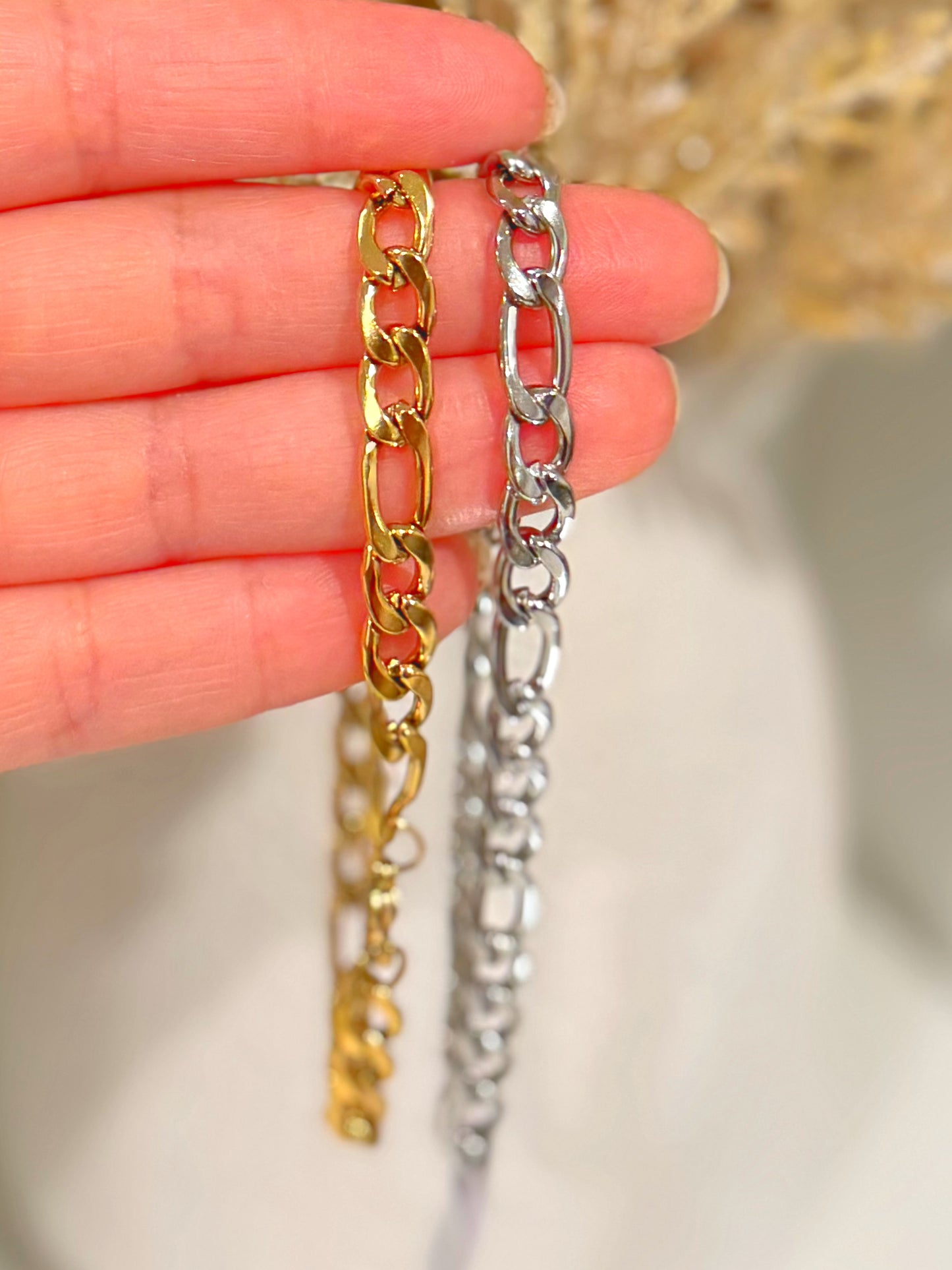 7mm Figaro Bracelet
